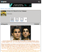 Tablet Screenshot of cesc-fabregas.skyrock.com