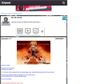 Tablet Screenshot of fannaruto070192.skyrock.com
