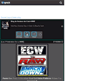 Tablet Screenshot of amateur-de-catch-wwe.skyrock.com