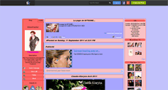 Desktop Screenshot of kitsunefoxyred.skyrock.com