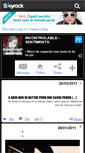 Mobile Screenshot of incontrolable--sentiment.skyrock.com