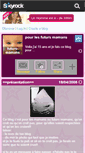 Mobile Screenshot of futurs-mamans.skyrock.com