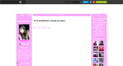 Desktop Screenshot of dulce94liliana.skyrock.com
