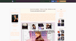 Desktop Screenshot of discover-justinbieber.skyrock.com