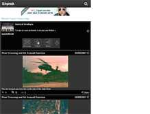 Tablet Screenshot of bandofbrothers.skyrock.com