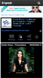 Mobile Screenshot of emiliesimon.skyrock.com