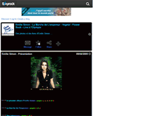 Tablet Screenshot of emiliesimon.skyrock.com