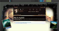 Desktop Screenshot of m4rg0t29.skyrock.com