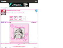 Tablet Screenshot of belle-princesse-emma.skyrock.com