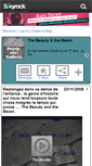 Mobile Screenshot of beauty-and-thebeast.skyrock.com
