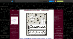 Desktop Screenshot of drole-de-maths.skyrock.com