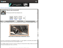 Tablet Screenshot of coeur-musulman67.skyrock.com