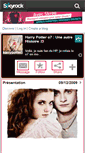 Mobile Screenshot of harrypotter7oucques.skyrock.com