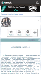 Mobile Screenshot of anothersoul.skyrock.com