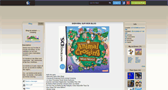 Desktop Screenshot of animal-------crossing.skyrock.com