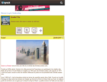 Tablet Screenshot of guide-dubai-city.skyrock.com