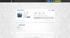 Desktop Screenshot of laracroftofficial.skyrock.com