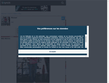 Tablet Screenshot of micka-el-le-beau-go-ss.skyrock.com