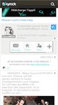 Mobile Screenshot of cyrusmiles.skyrock.com