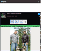 Tablet Screenshot of american-bully-center.skyrock.com