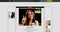 Desktop Screenshot of mileyrayc-selenamarieg.skyrock.com