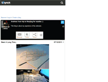 Tablet Screenshot of andreas-in-china.skyrock.com