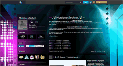 Desktop Screenshot of musiquestechno.skyrock.com