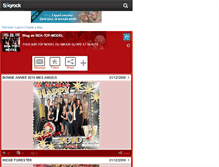 Tablet Screenshot of bea-top-model.skyrock.com