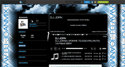 Desktop Screenshot of dj-joanmix.skyrock.com