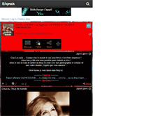 Tablet Screenshot of j-adore-dalida.skyrock.com