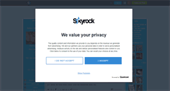 Desktop Screenshot of mamourr02.skyrock.com