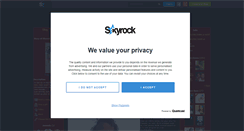 Desktop Screenshot of olyveur.skyrock.com