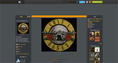 Desktop Screenshot of guns-and-roses.skyrock.com