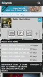 Mobile Screenshot of bekko-lofficiel.skyrock.com