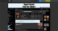 Desktop Screenshot of my-rap-world-music.skyrock.com