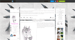 Desktop Screenshot of drawings-of-horses.skyrock.com