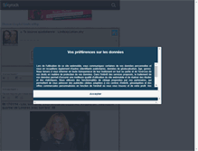 Tablet Screenshot of lindsaylohan.skyrock.com