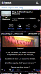 Mobile Screenshot of discotheque-le-welcome.skyrock.com