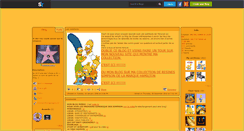 Desktop Screenshot of leblogsimpson.skyrock.com