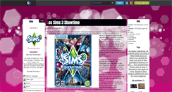 Desktop Screenshot of love-les-sims-3.skyrock.com