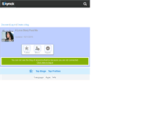 Tablet Screenshot of alovestoryfeatme.skyrock.com
