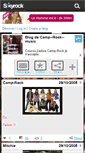 Mobile Screenshot of camp--rock--music.skyrock.com