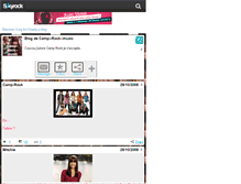 Tablet Screenshot of camp--rock--music.skyrock.com
