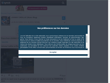 Tablet Screenshot of johnnycadillac0001.skyrock.com