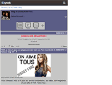 Tablet Screenshot of disney-fake-fans.skyrock.com