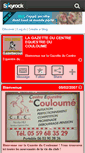 Mobile Screenshot of gazettecouloume.skyrock.com