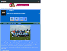 Tablet Screenshot of charneuxfc.skyrock.com