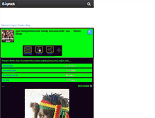 Tablet Screenshot of afrique-for-ever.skyrock.com