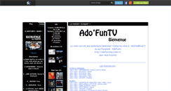 Desktop Screenshot of adofun.skyrock.com