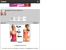 Tablet Screenshot of bulle-mag-sims.skyrock.com